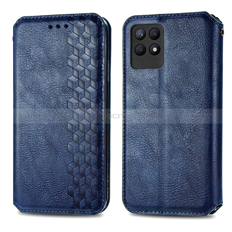 Custodia Portafoglio In Pelle Cover con Supporto S02D per Realme 8i