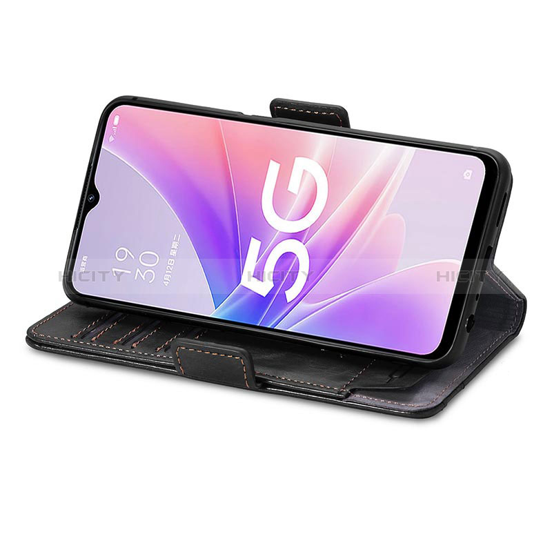 Custodia Portafoglio In Pelle Cover con Supporto S02D per Realme Q5i 5G