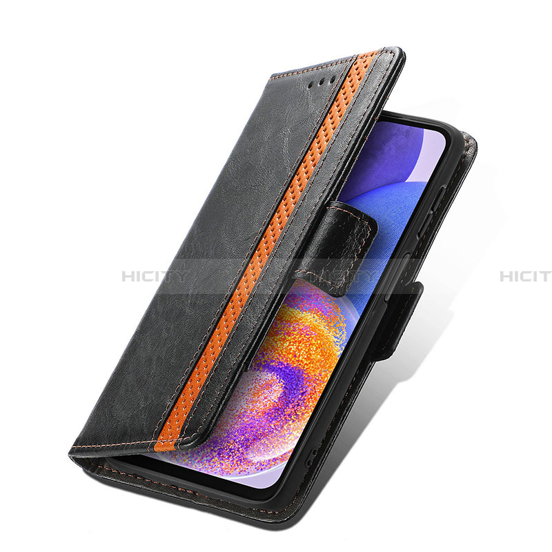 Custodia Portafoglio In Pelle Cover con Supporto S02D per Samsung Galaxy A23 4G