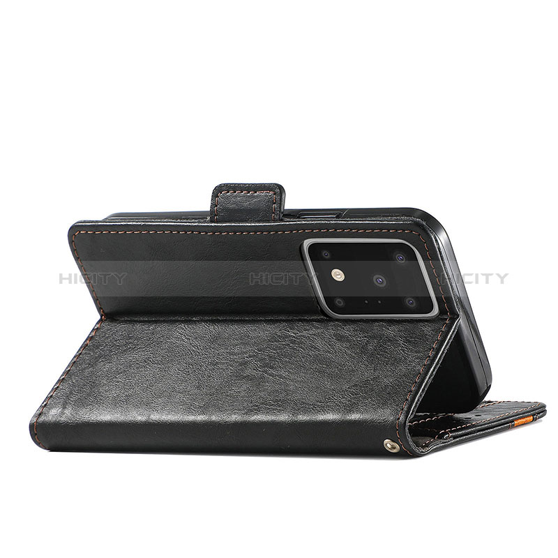 Custodia Portafoglio In Pelle Cover con Supporto S02D per Samsung Galaxy S20 Ultra 5G