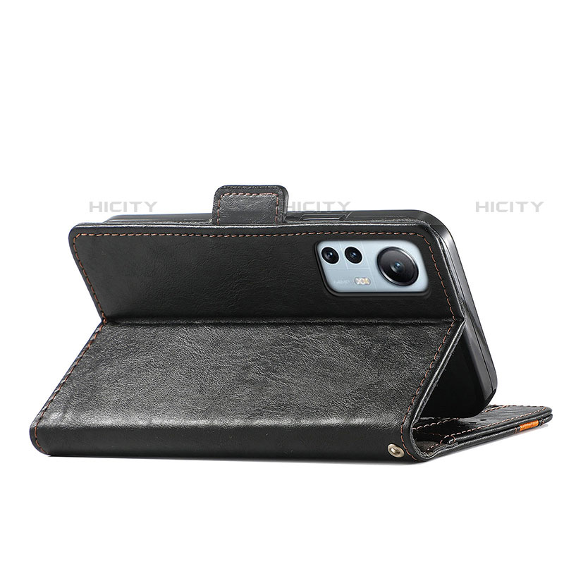 Custodia Portafoglio In Pelle Cover con Supporto S02D per Xiaomi Mi 12X 5G