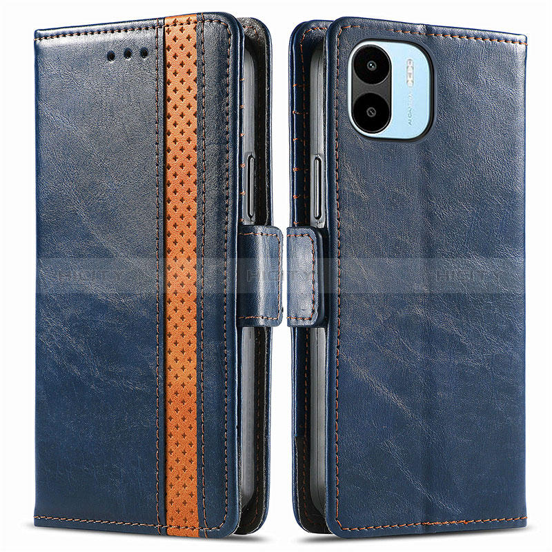 Custodia Portafoglio In Pelle Cover con Supporto S02D per Xiaomi Redmi A2 Plus