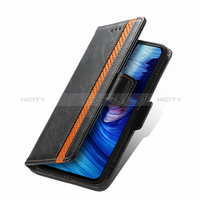 Custodia Portafoglio In Pelle Cover con Supporto S02D per Xiaomi Redmi Note 10 JE 5G