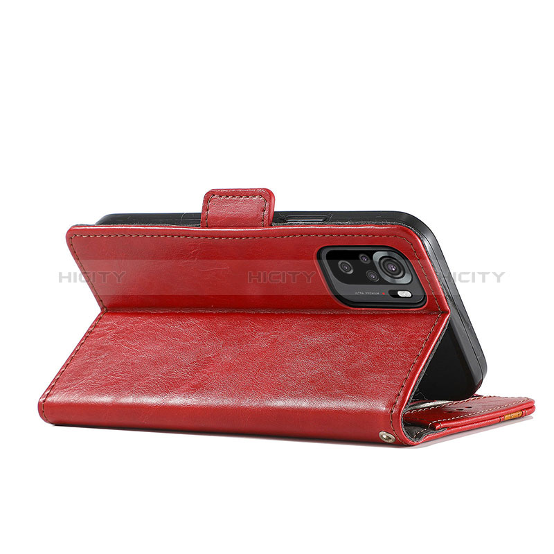 Custodia Portafoglio In Pelle Cover con Supporto S02D per Xiaomi Redmi Note 10S 4G