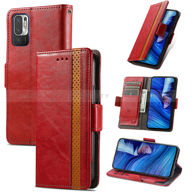 Custodia Portafoglio In Pelle Cover con Supporto S02D per Xiaomi Redmi Note 11 SE 5G