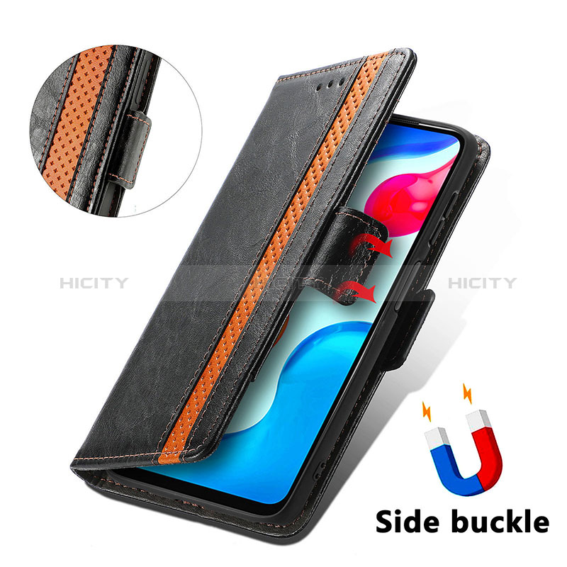 Custodia Portafoglio In Pelle Cover con Supporto S02D per Xiaomi Redmi Note 11S 4G