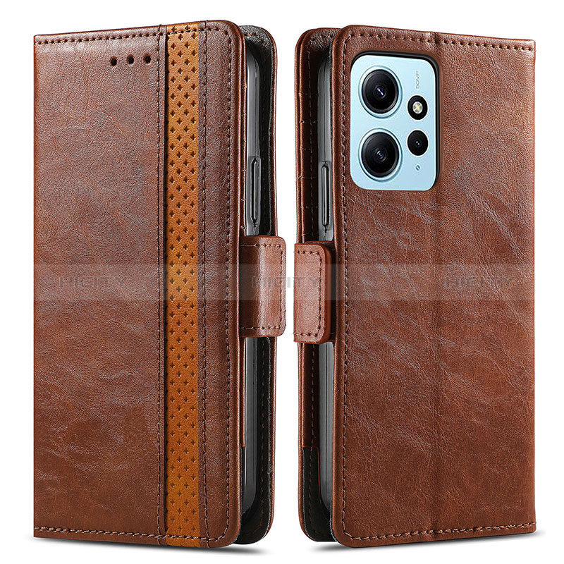 Custodia Portafoglio In Pelle Cover con Supporto S02D per Xiaomi Redmi Note 12 4G