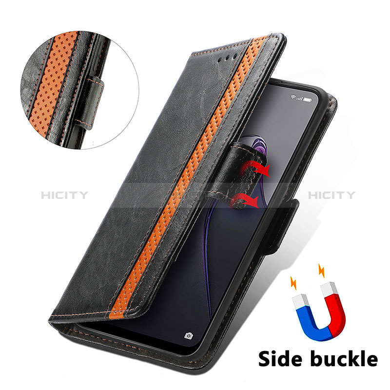 Custodia Portafoglio In Pelle Cover con Supporto S02D per Xiaomi Redmi Note 13 5G