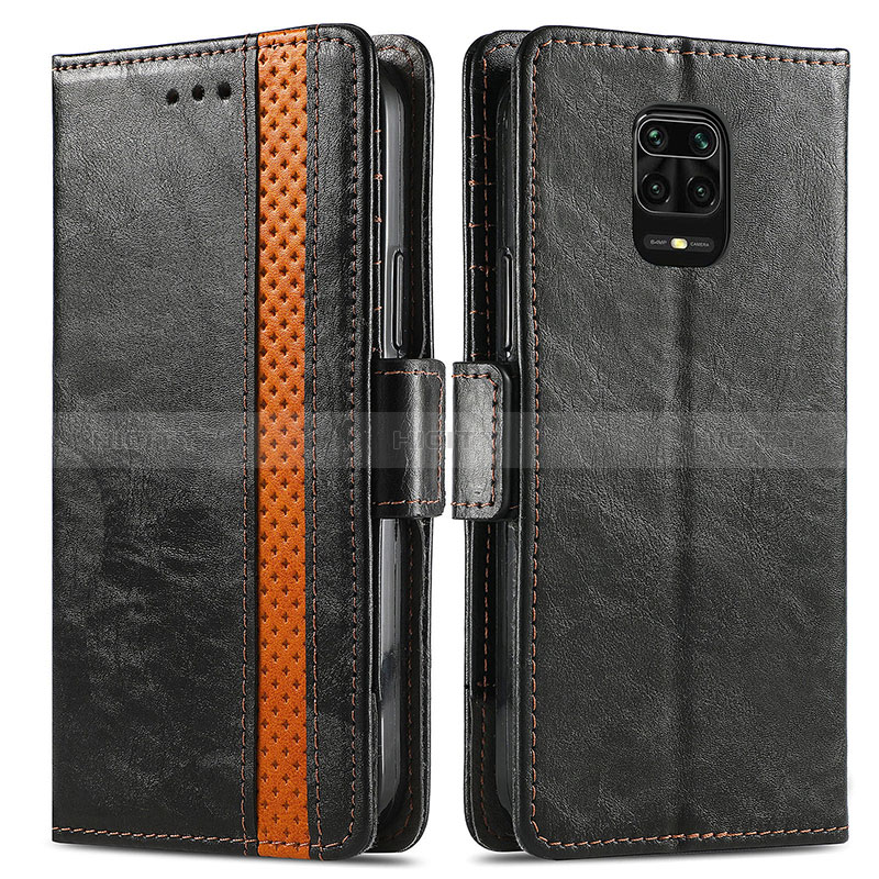 Custodia Portafoglio In Pelle Cover con Supporto S02D per Xiaomi Redmi Note 9 Pro Max