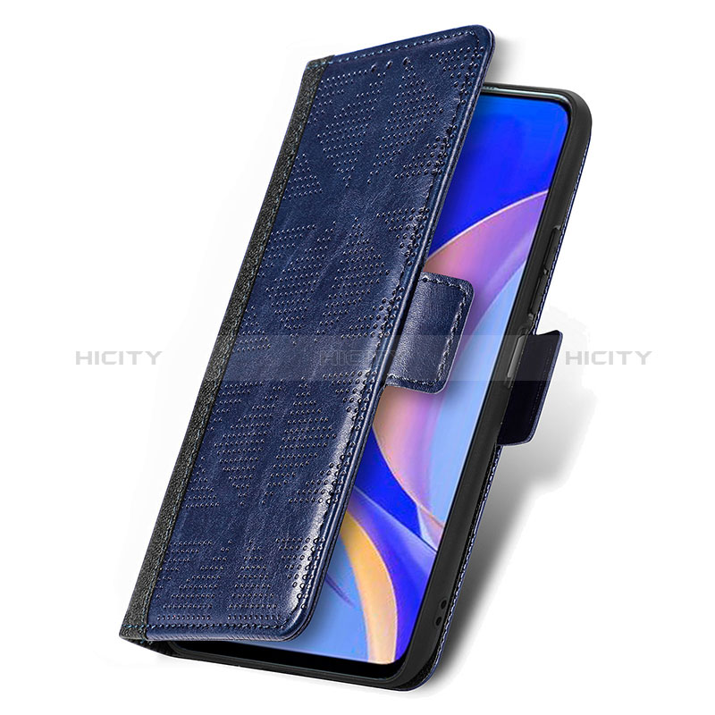 Custodia Portafoglio In Pelle Cover con Supporto S03D per Huawei Nova Y90