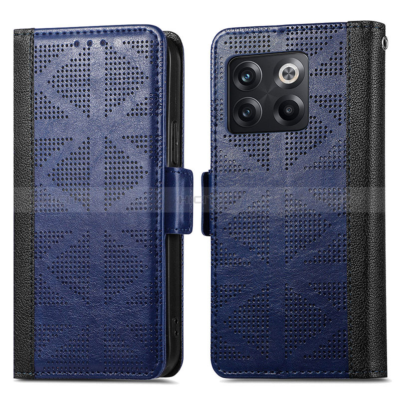 Custodia Portafoglio In Pelle Cover con Supporto S03D per OnePlus 10T 5G