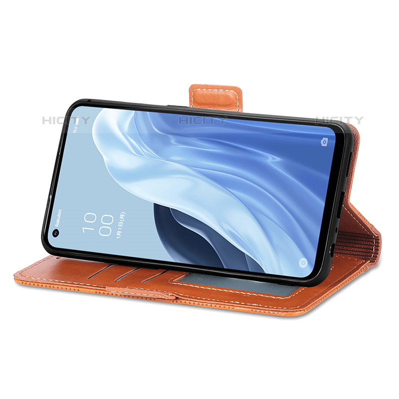 Custodia Portafoglio In Pelle Cover con Supporto S03D per Oppo Reno7 A