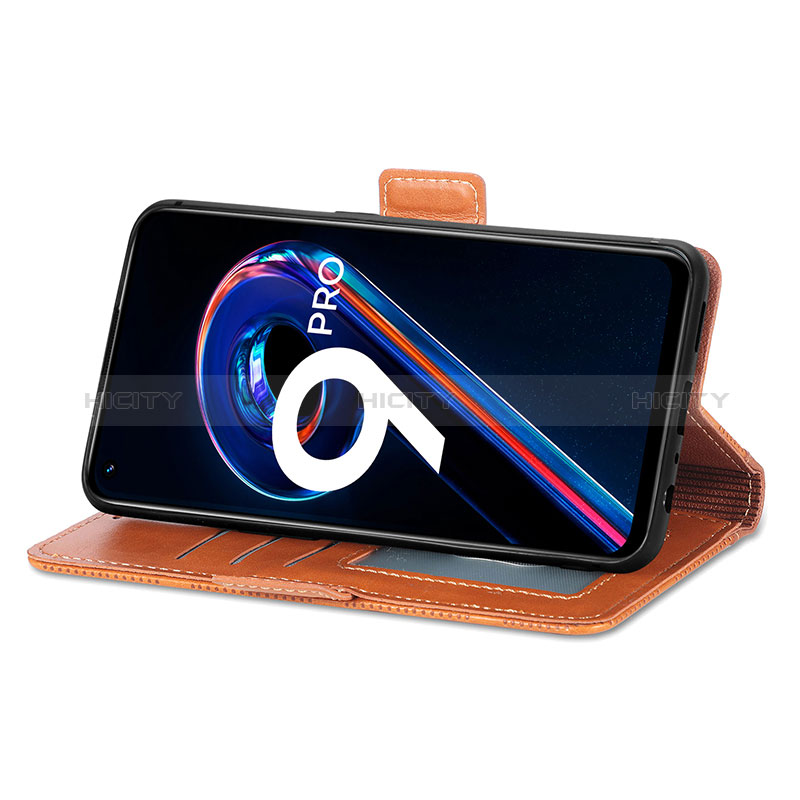 Custodia Portafoglio In Pelle Cover con Supporto S03D per Realme 9 5G