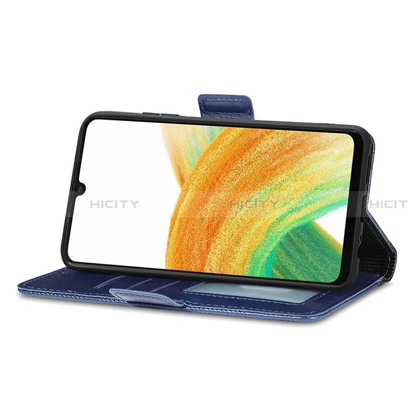 Custodia Portafoglio In Pelle Cover con Supporto S03D per Samsung Galaxy A13 4G