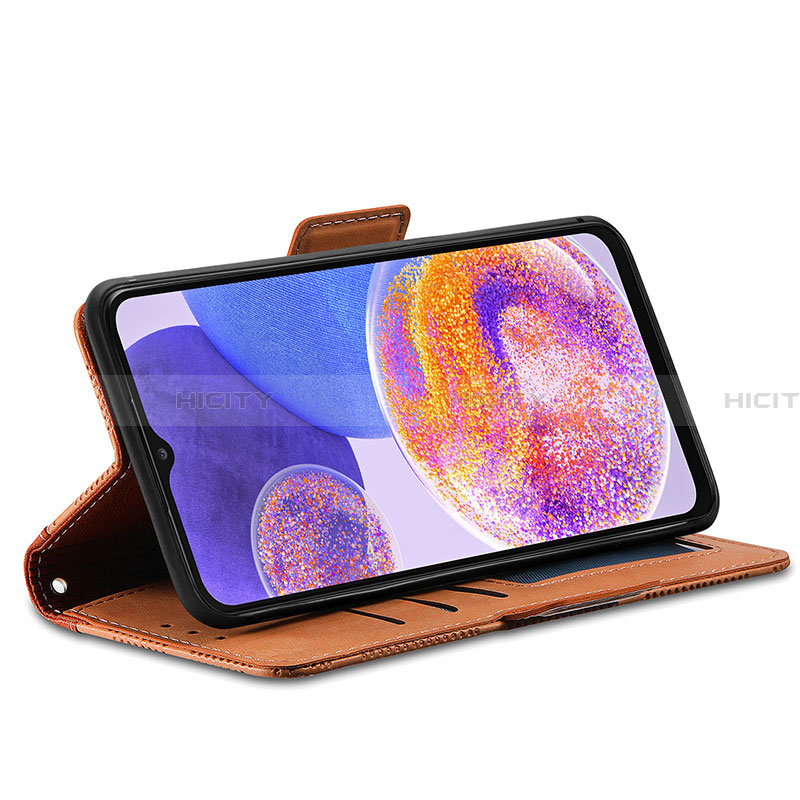 Custodia Portafoglio In Pelle Cover con Supporto S03D per Samsung Galaxy A23 4G