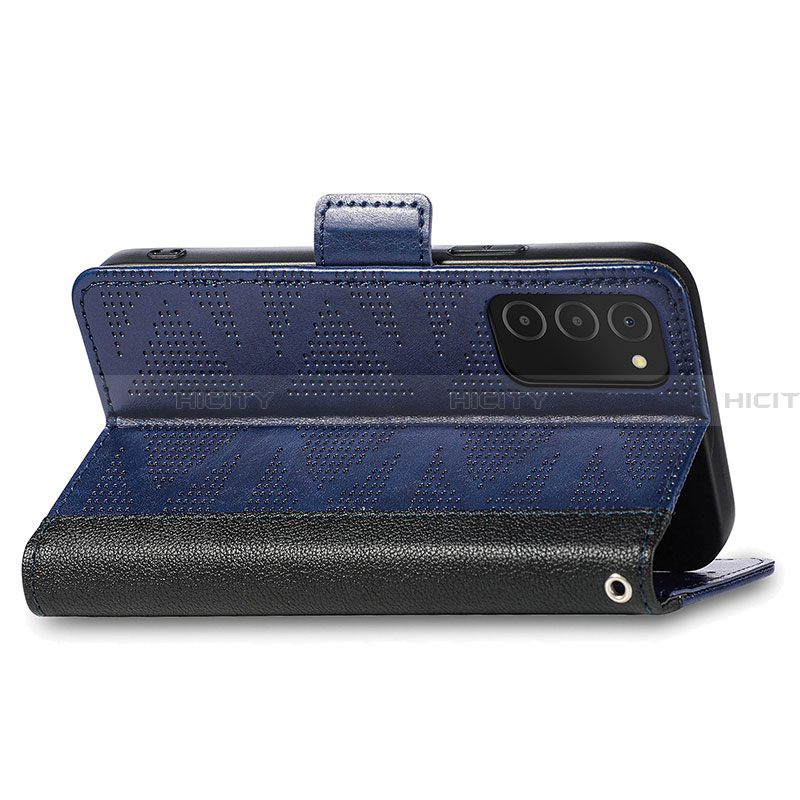 Custodia Portafoglio In Pelle Cover con Supporto S03D per Samsung Galaxy F02S SM-E025F