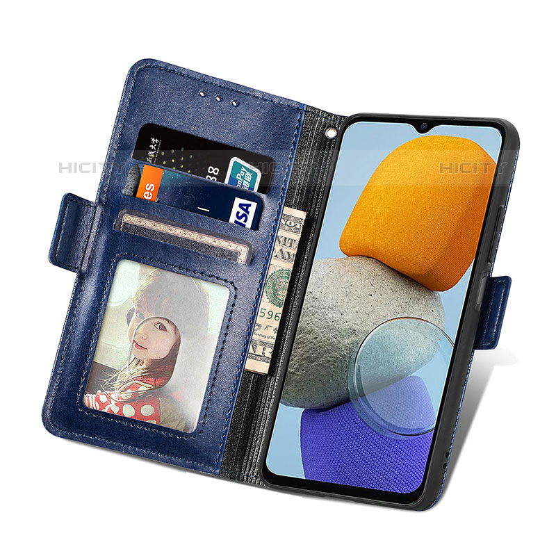 Custodia Portafoglio In Pelle Cover con Supporto S03D per Samsung Galaxy M23 5G