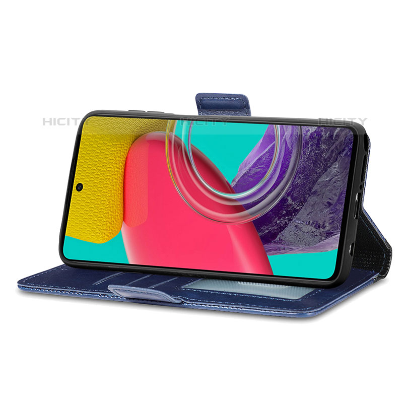 Custodia Portafoglio In Pelle Cover con Supporto S03D per Samsung Galaxy M53 5G