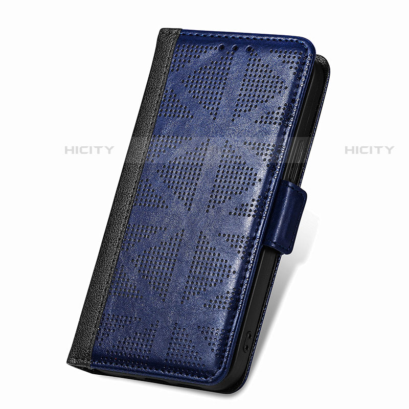 Custodia Portafoglio In Pelle Cover con Supporto S03D per Samsung Galaxy S21 Ultra 5G