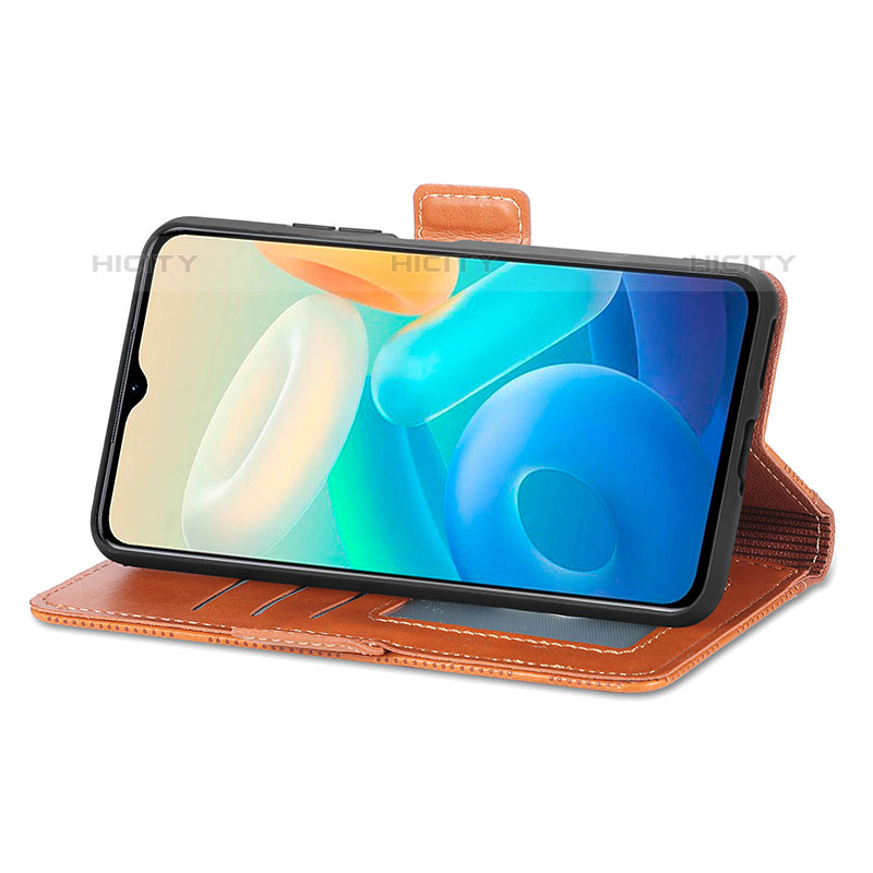 Custodia Portafoglio In Pelle Cover con Supporto S03D per Vivo iQOO Z6 Lite 5G