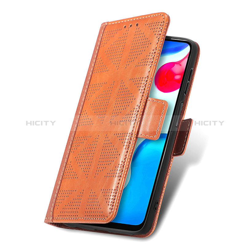 Custodia Portafoglio In Pelle Cover con Supporto S03D per Xiaomi Redmi Note 11 4G (2022)