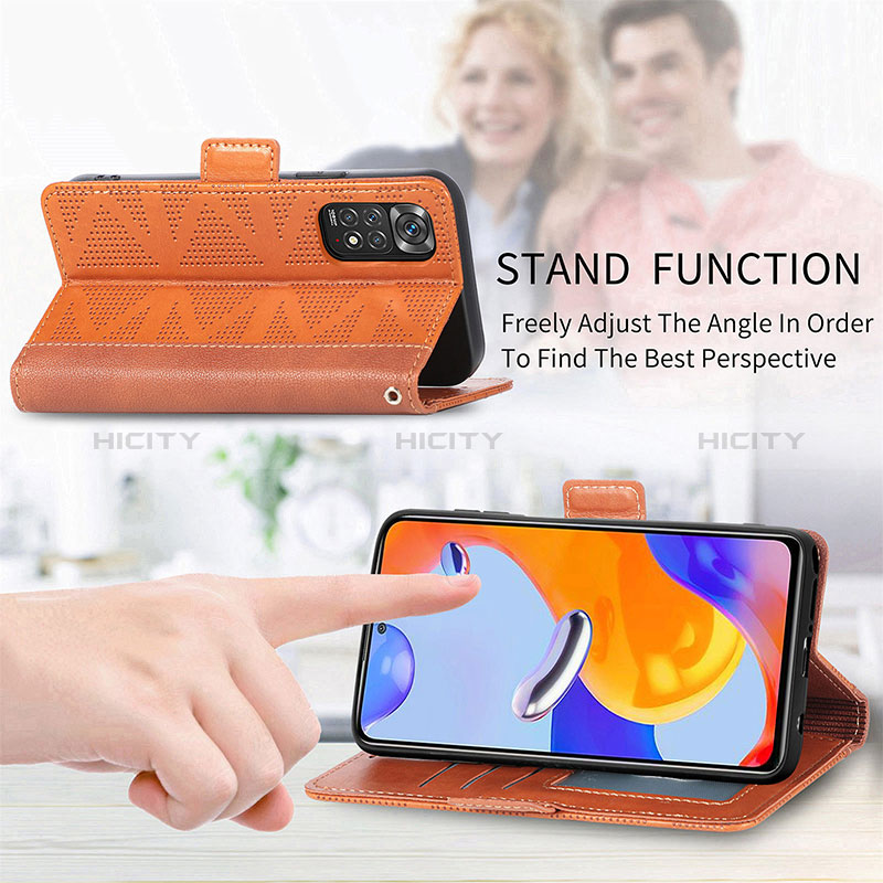 Custodia Portafoglio In Pelle Cover con Supporto S03D per Xiaomi Redmi Note 11 Pro 4G