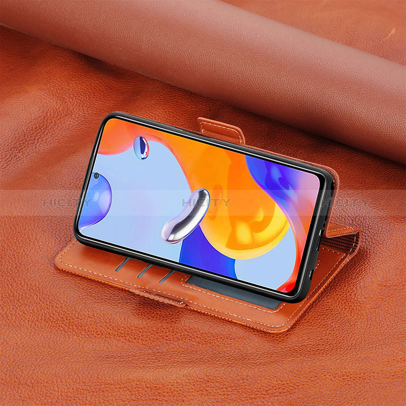 Custodia Portafoglio In Pelle Cover con Supporto S03D per Xiaomi Redmi Note 11 Pro 4G