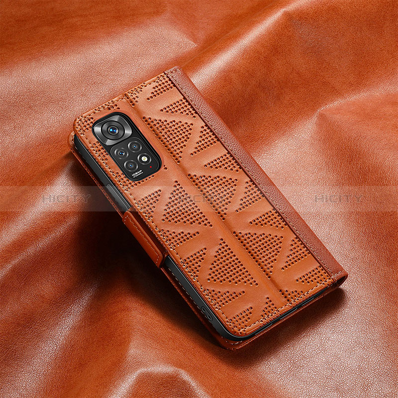 Custodia Portafoglio In Pelle Cover con Supporto S03D per Xiaomi Redmi Note 11 Pro 4G