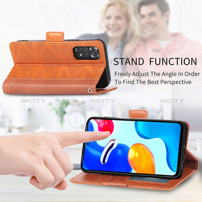 Custodia Portafoglio In Pelle Cover con Supporto S03D per Xiaomi Redmi Note 11S 4G