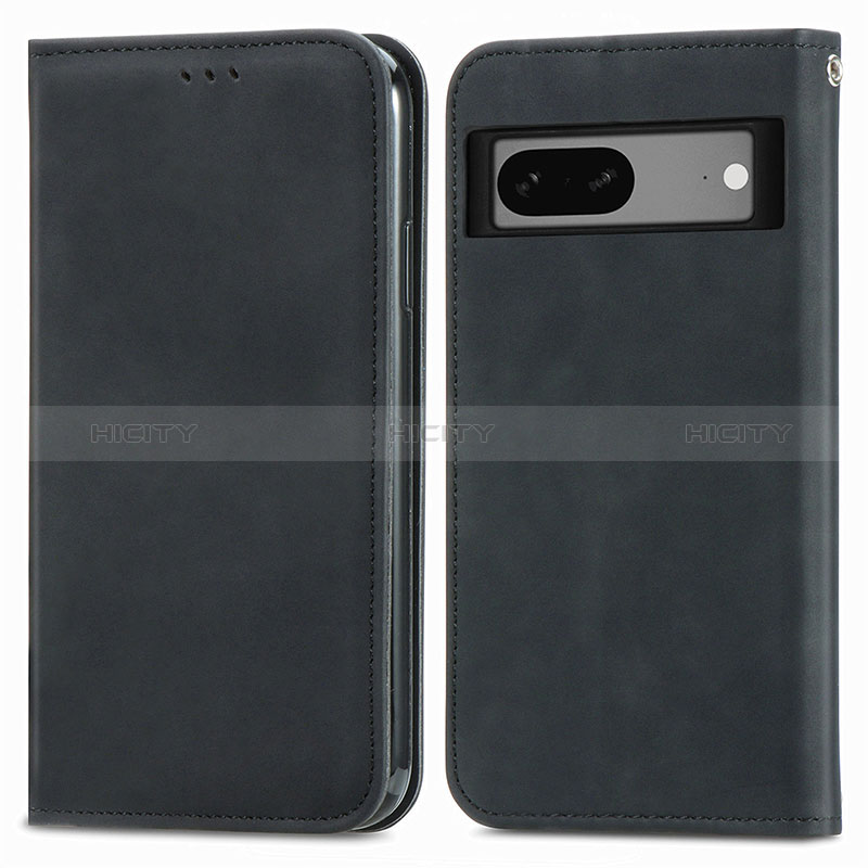 Custodia Portafoglio In Pelle Cover con Supporto S04D per Google Pixel 7 5G