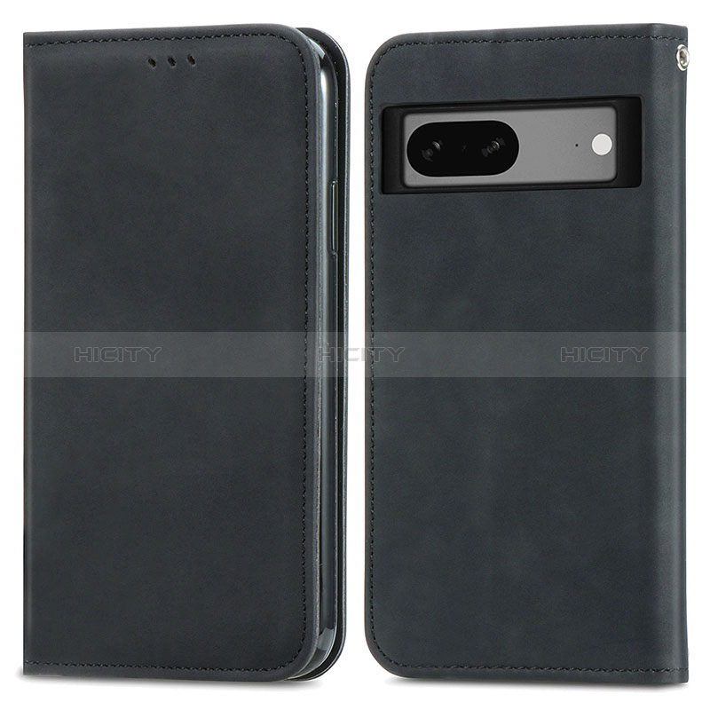 Custodia Portafoglio In Pelle Cover con Supporto S04D per Google Pixel 7a 5G