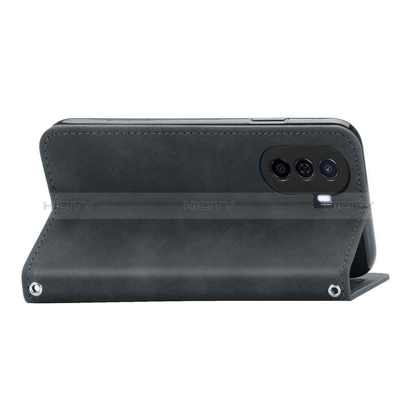 Custodia Portafoglio In Pelle Cover con Supporto S04D per Huawei Enjoy 50