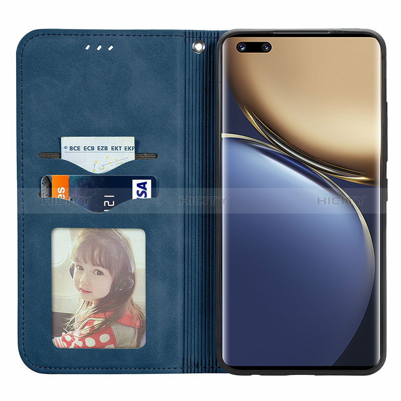 Custodia Portafoglio In Pelle Cover con Supporto S04D per Huawei Honor Magic3 Pro 5G