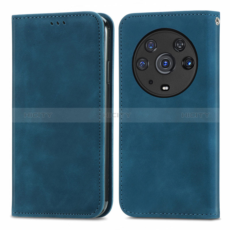 Custodia Portafoglio In Pelle Cover con Supporto S04D per Huawei Honor Magic3 Pro 5G