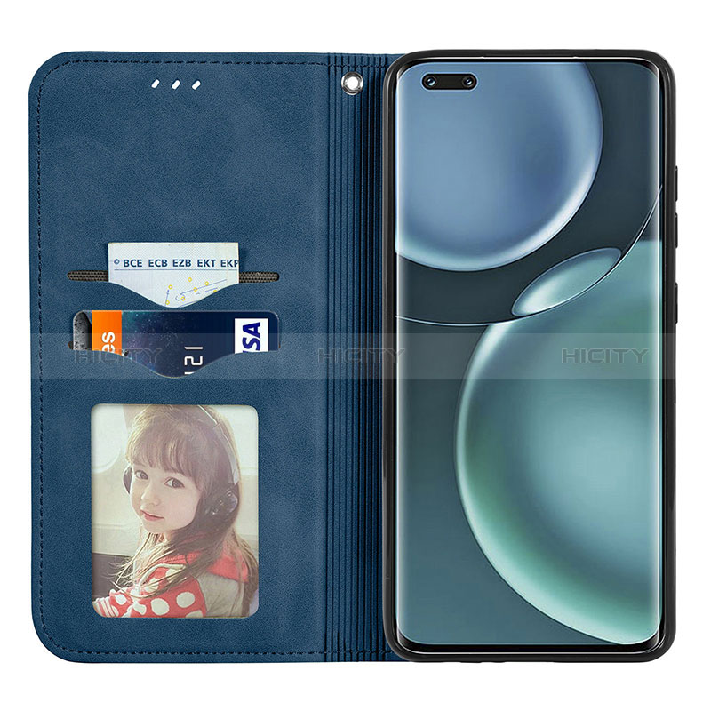 Custodia Portafoglio In Pelle Cover con Supporto S04D per Huawei Honor Magic4 Pro 5G