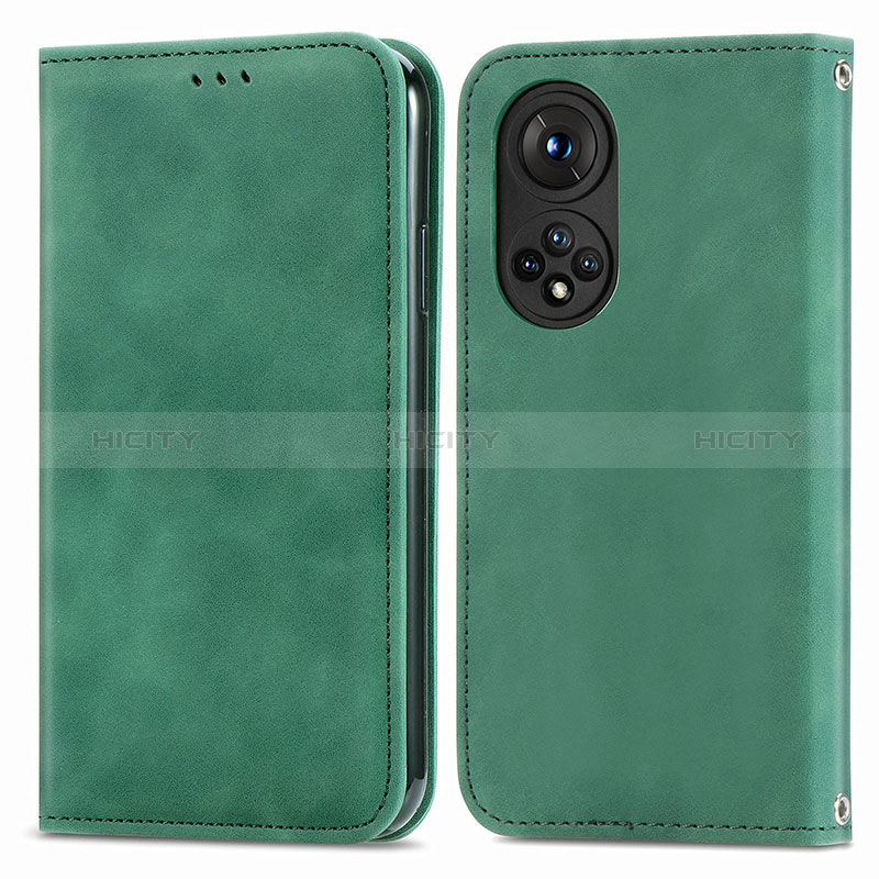 Custodia Portafoglio In Pelle Cover con Supporto S04D per Huawei Nova 9 Pro