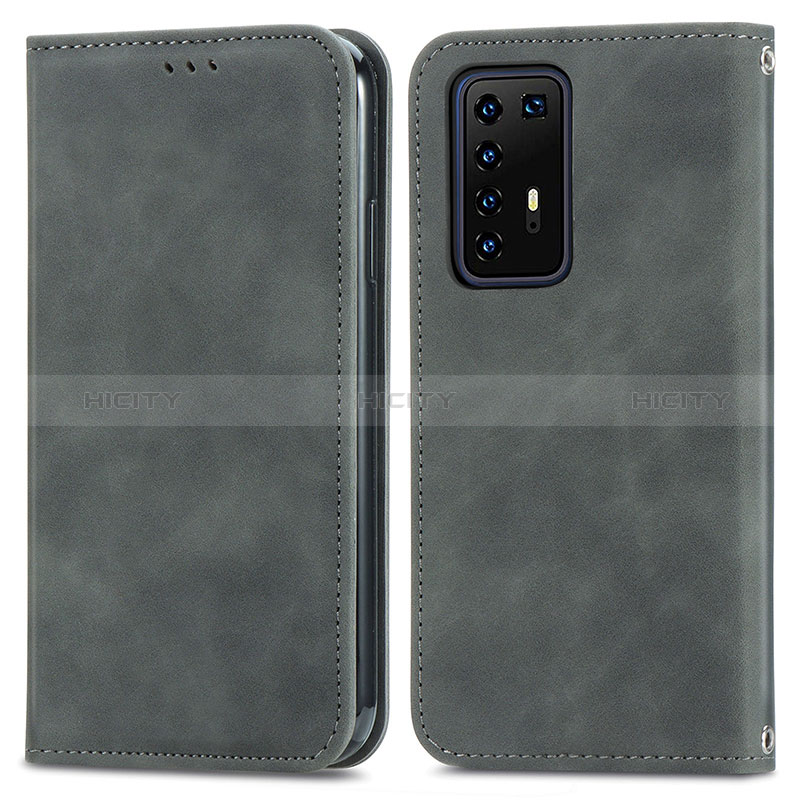 Custodia Portafoglio In Pelle Cover con Supporto S04D per Huawei P40 Pro