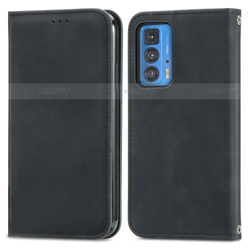 Custodia Portafoglio In Pelle Cover con Supporto S04D per Motorola Moto Edge 20 Pro 5G