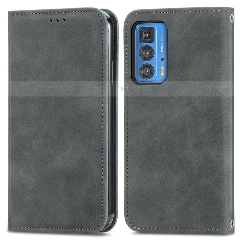 Custodia Portafoglio In Pelle Cover con Supporto S04D per Motorola Moto Edge 20 Pro 5G