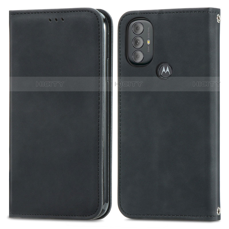 Custodia Portafoglio In Pelle Cover con Supporto S04D per Motorola Moto G Play (2023)