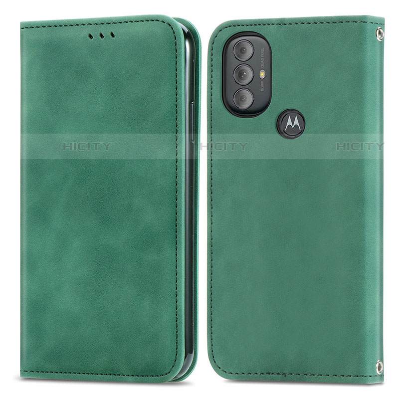 Custodia Portafoglio In Pelle Cover con Supporto S04D per Motorola Moto G Play (2023)