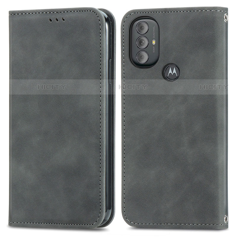 Custodia Portafoglio In Pelle Cover con Supporto S04D per Motorola Moto G Play (2023)