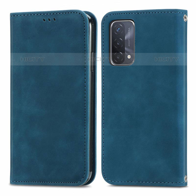 Custodia Portafoglio In Pelle Cover con Supporto S04D per OnePlus Nord N200 5G