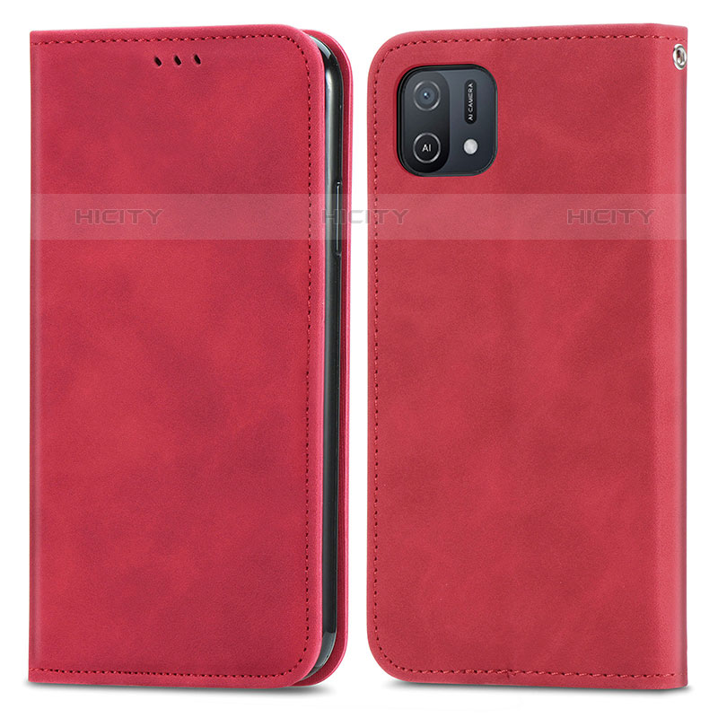 Custodia Portafoglio In Pelle Cover con Supporto S04D per Oppo A16K