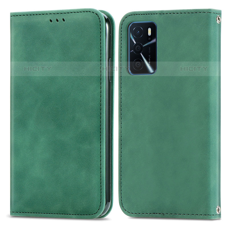 Custodia Portafoglio In Pelle Cover con Supporto S04D per Oppo A16s