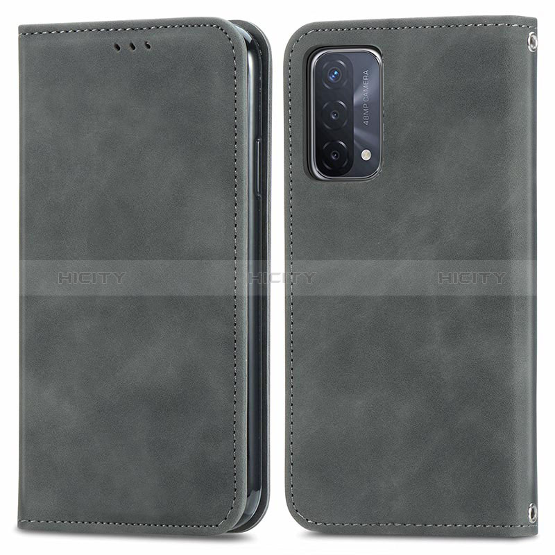 Custodia Portafoglio In Pelle Cover con Supporto S04D per Oppo A74 5G