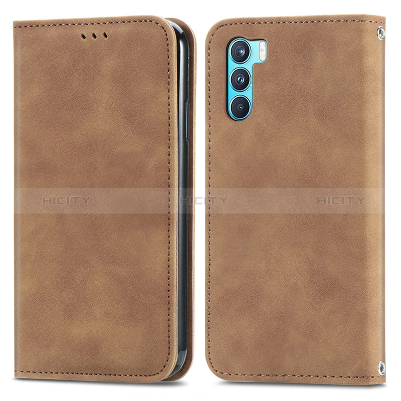 Custodia Portafoglio In Pelle Cover con Supporto S04D per Oppo K9 Pro 5G