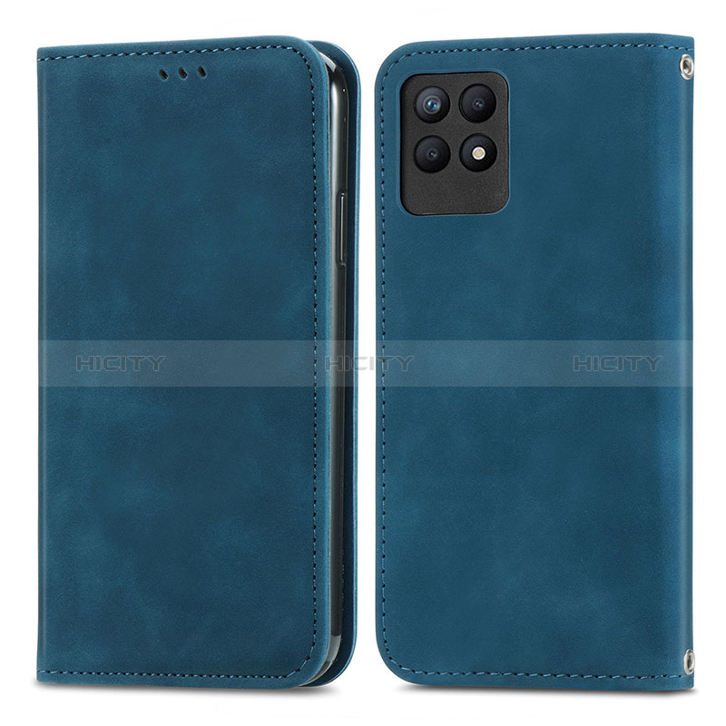 Custodia Portafoglio In Pelle Cover con Supporto S04D per Realme 8i