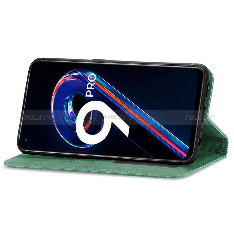 Custodia Portafoglio In Pelle Cover con Supporto S04D per Realme 9 5G