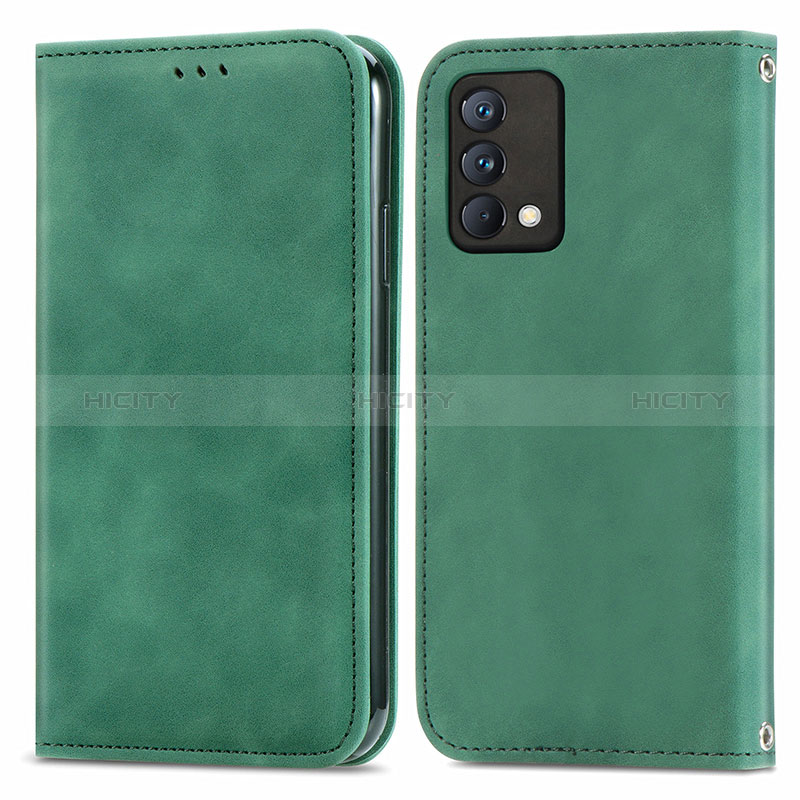 Custodia Portafoglio In Pelle Cover con Supporto S04D per Realme GT Master 5G